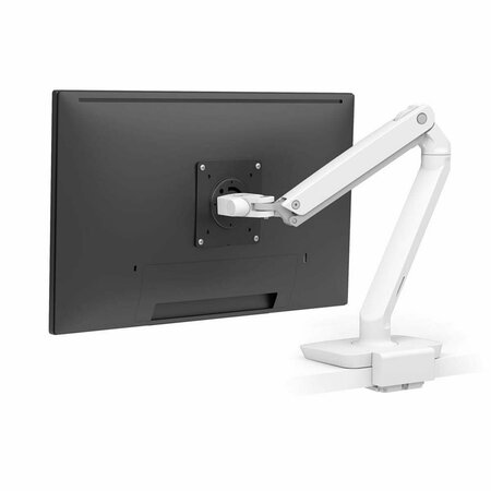 SPARK MXV Desk Mount Monitor Arm with Low Profile Clamp, Black & White SP3754292